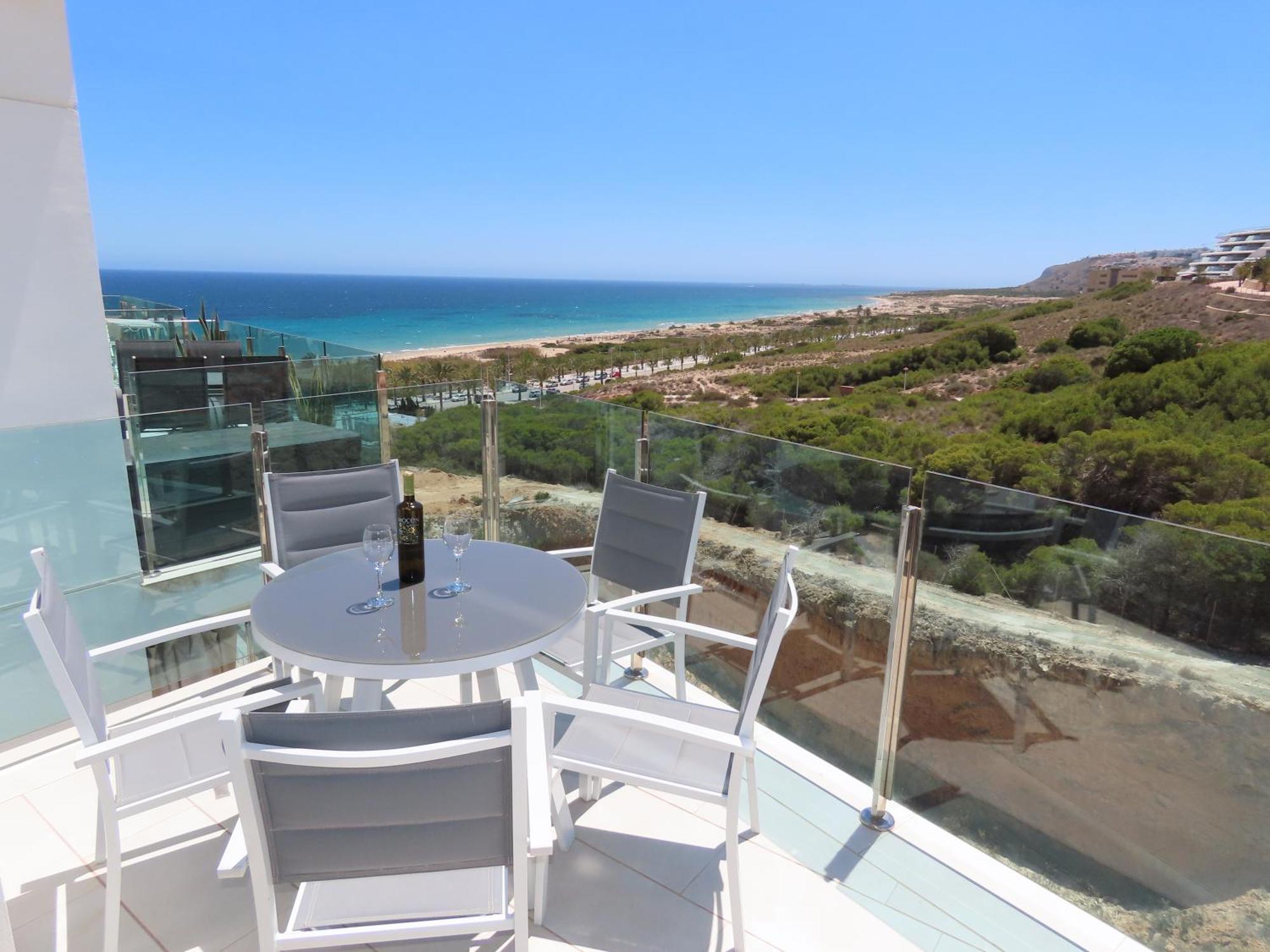 Penthouse Seacoast Apartment Arenales del Sol Bagian luar foto